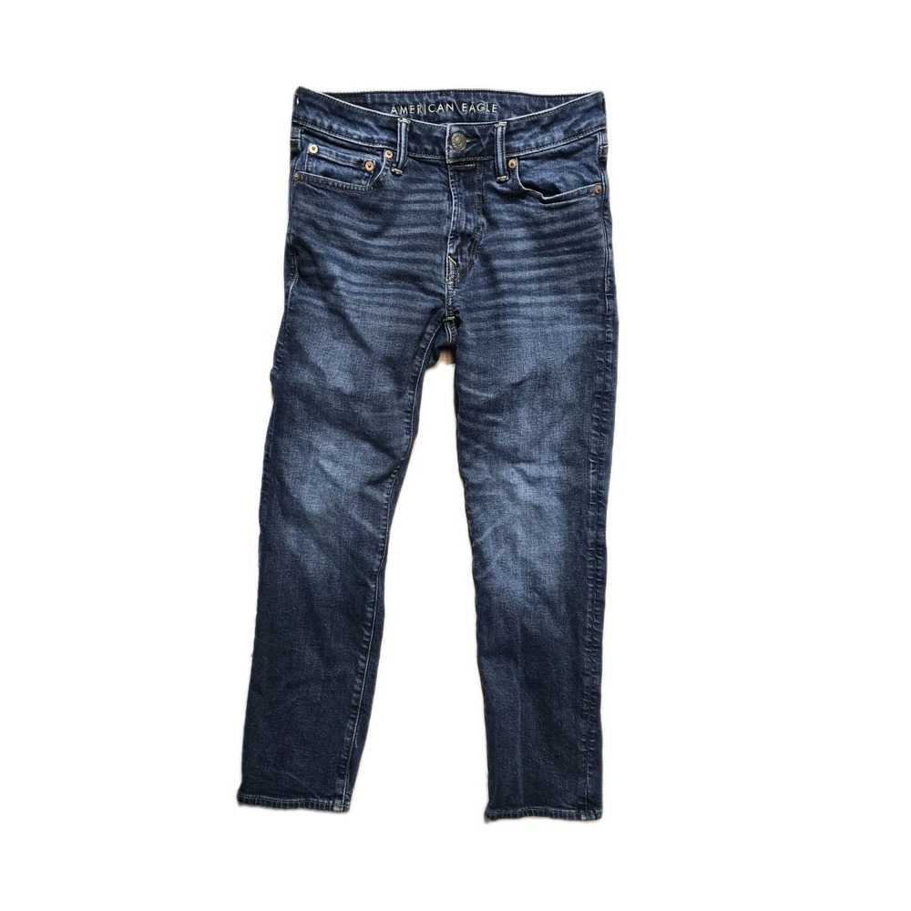 American Eagle Men's Jeans  Blue Original Straight 28x30